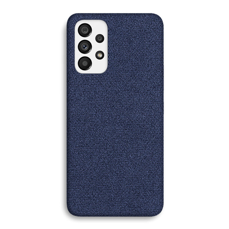 Fabric Samsung Case Mobile Phone Cases Sequoia Blue A73 5G 