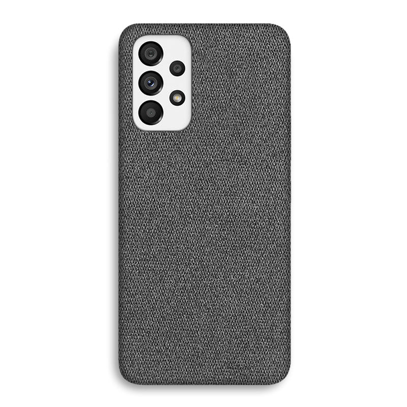 Fabric Samsung Case Mobile Phone Cases Sequoia Dark Grey A73 5G 