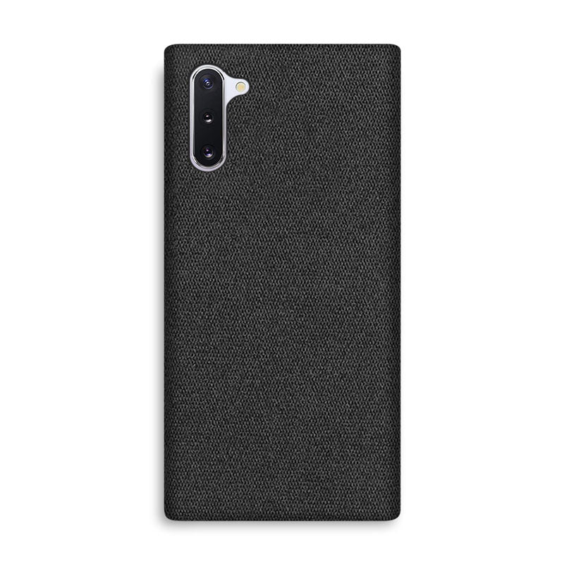 Fabric Samsung Case Mobile Phone Cases Sequoia Black Note 10 