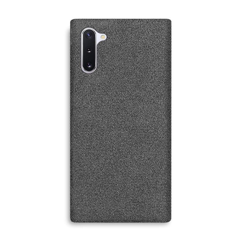 Fabric Samsung Case Mobile Phone Cases Sequoia Dark Grey Note 10 