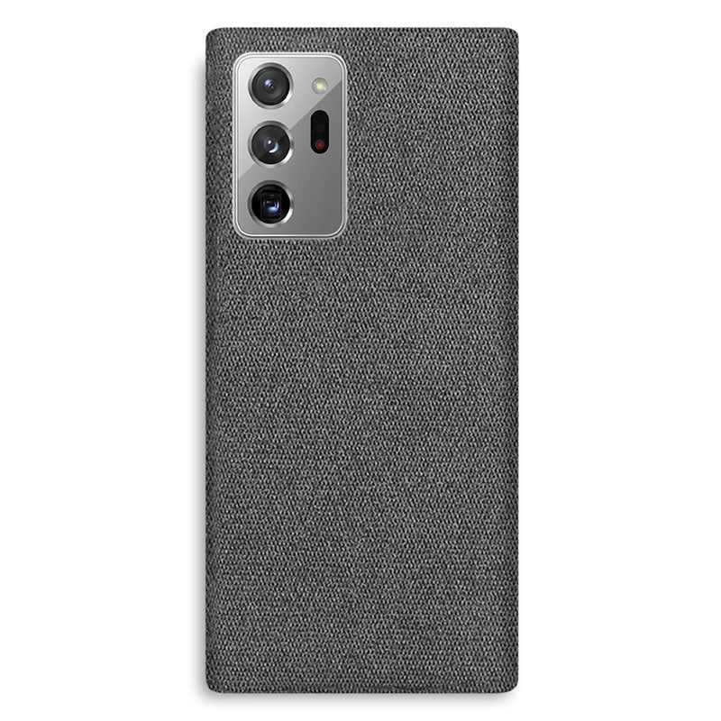 Fabric Samsung Case Mobile Phone Cases Sequoia Note 20 Ultra Dark Grey 