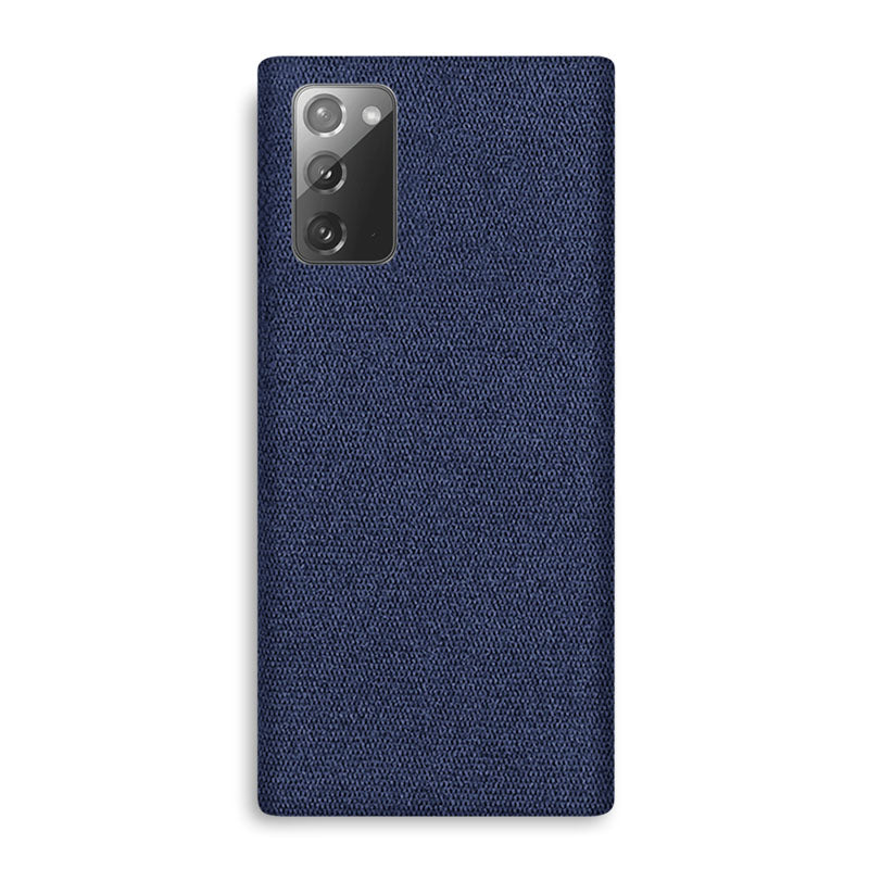 Fabric Samsung Case Mobile Phone Cases Sequoia Blue Note 20 