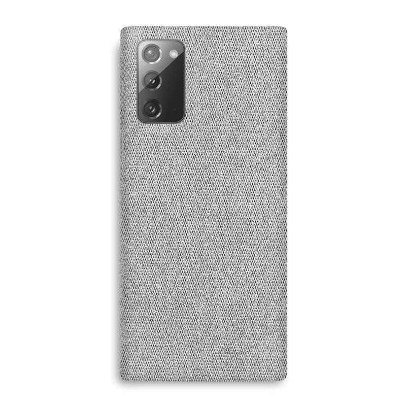 Fabric Samsung Case Mobile Phone Cases Sequoia Light Grey Note 20 