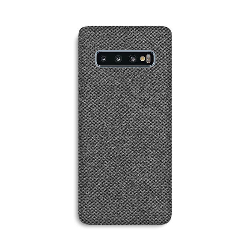 Fabric Samsung Case Mobile Phone Cases Sequoia Dark Grey S10 