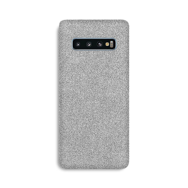 Fabric Samsung Case Mobile Phone Cases Sequoia Light Grey S10 