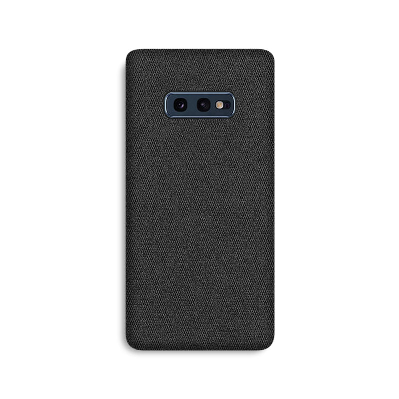 Fabric Samsung Case Mobile Phone Cases Sequoia Black S10e 