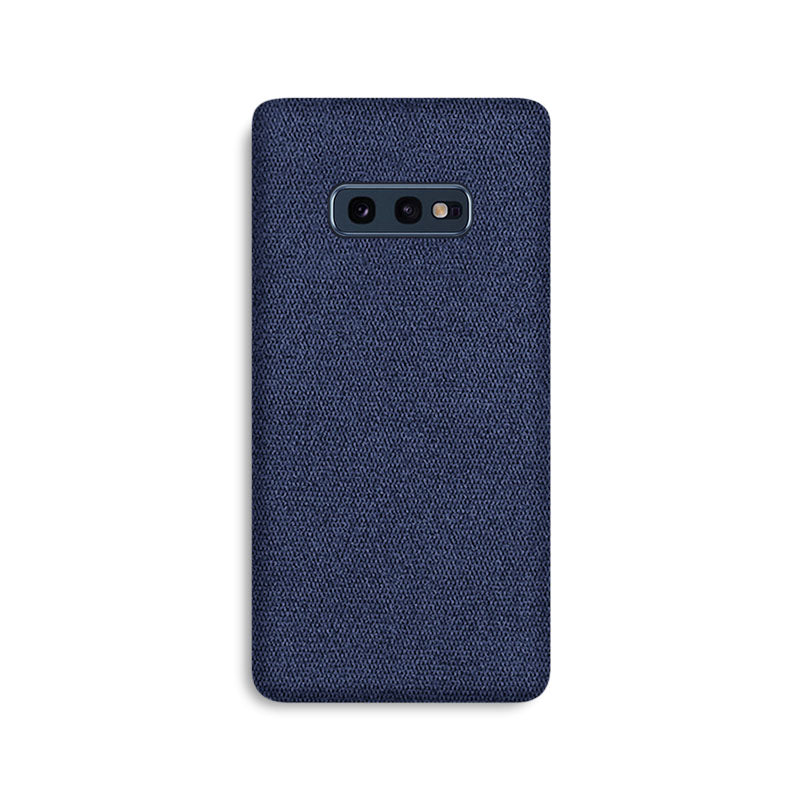 Fabric Samsung Case Mobile Phone Cases Sequoia Blue S10e 