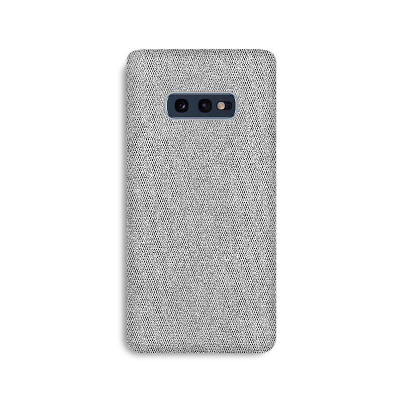 Fabric Samsung Case Mobile Phone Cases Sequoia Light Grey S10e 