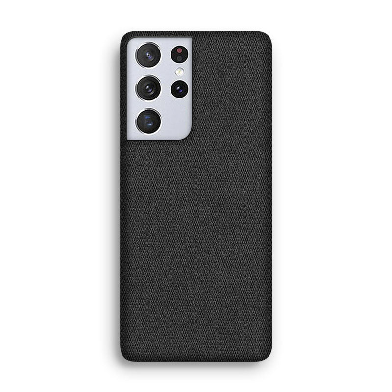 Fabric Samsung Case Mobile Phone Cases Sequoia Black S21 Ultra 