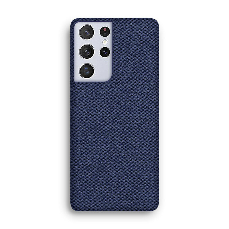 Fabric Samsung Case Mobile Phone Cases Sequoia Blue S21 Ultra 