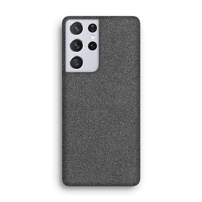 Fabric Samsung Case Mobile Phone Cases Sequoia Dark Grey S21 Ultra 