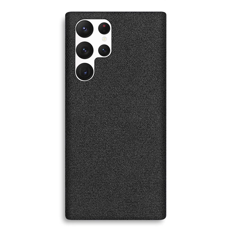 Fabric Samsung Case Mobile Phone Cases Sequoia Black S22 Ultra 