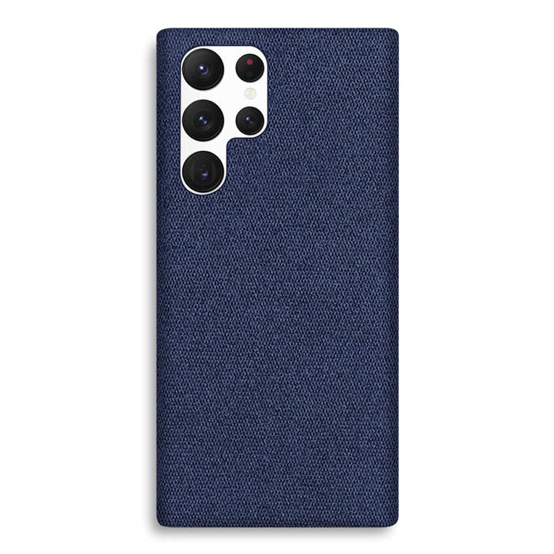 Fabric Samsung Case Mobile Phone Cases Sequoia Blue S22 Ultra 