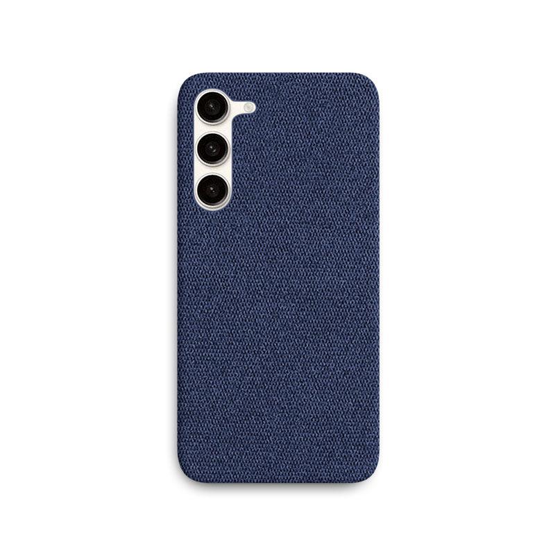 Fabric Samsung Case Mobile Phone Cases Sequoia Blue S23 