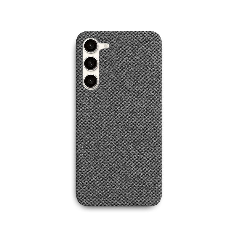 Fabric Samsung Case Mobile Phone Cases Sequoia Dark Grey S23 