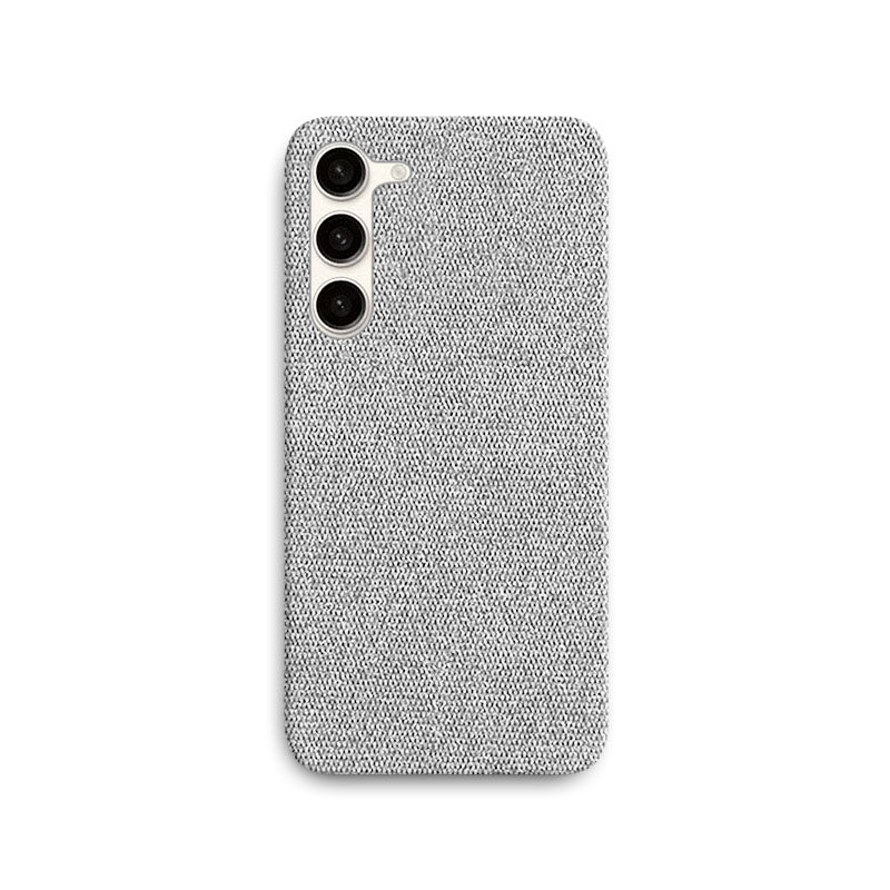 Fabric Samsung Case Mobile Phone Cases Sequoia Light Grey S23 