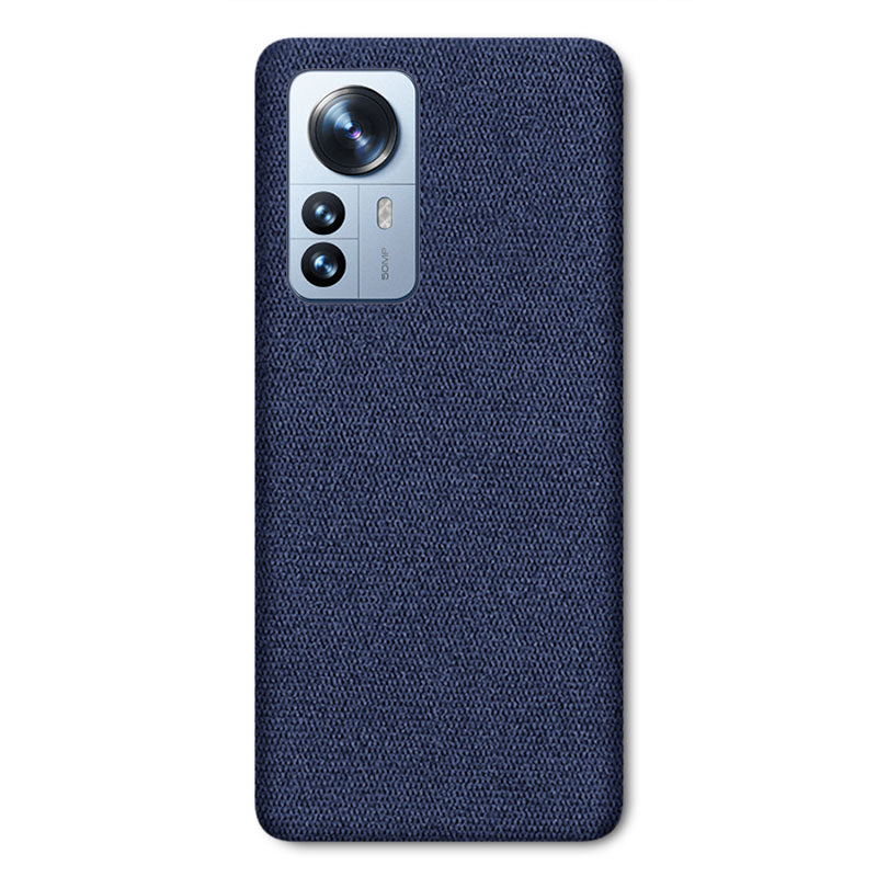 Fabric Xiaomi Case Mobile Phone Cases Sequoia Blue Xiaomi 12 Pro 