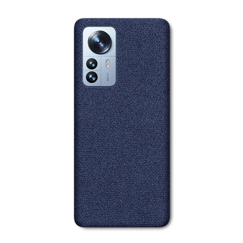 Fabric Xiaomi Case Mobile Phone Cases Sequoia Blue Xiaomi 12 