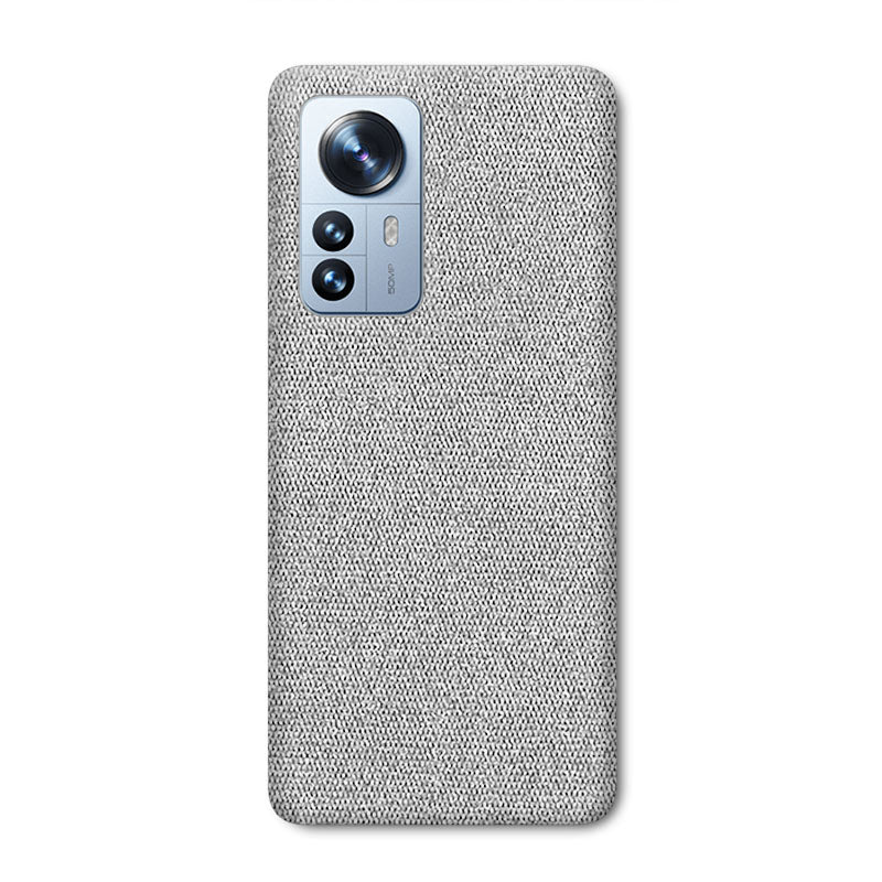 Fabric Xiaomi Case Mobile Phone Cases Sequoia Xiaomi 12 Light Grey 