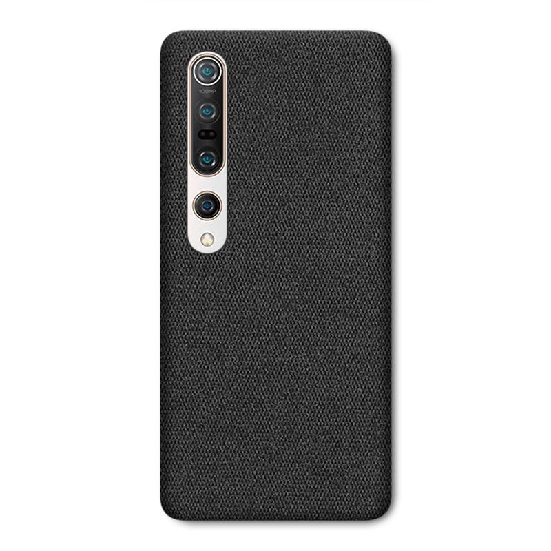 Fabric Xiaomi Case Mobile Phone Cases Sequoia Black Xiaomi Mi 10 Pro 