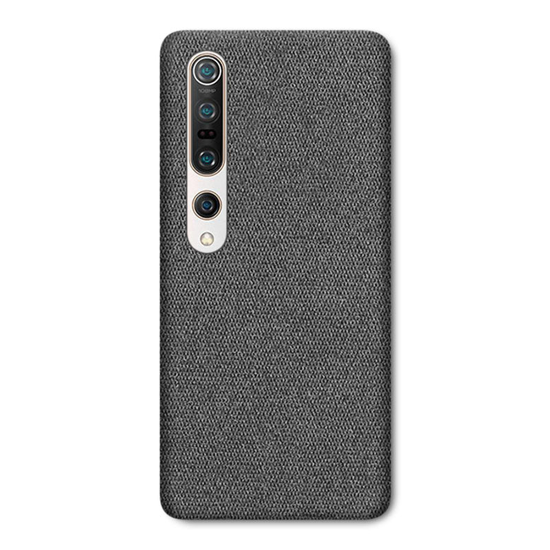 Fabric Xiaomi Case Mobile Phone Cases Sequoia Dark Grey Xiaomi Mi 10 Pro 