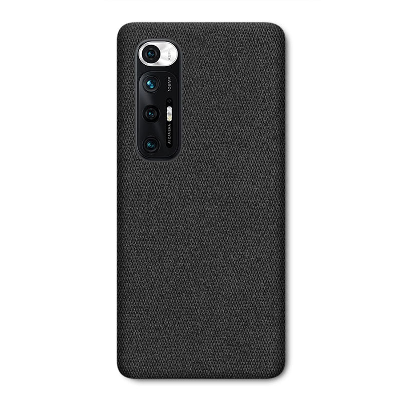 Fabric Xiaomi Case Mobile Phone Cases Sequoia Black Xiaomi Mi 10S 