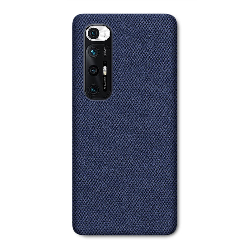 Fabric Xiaomi Case Mobile Phone Cases Sequoia Blue Xiaomi Mi 10S 
