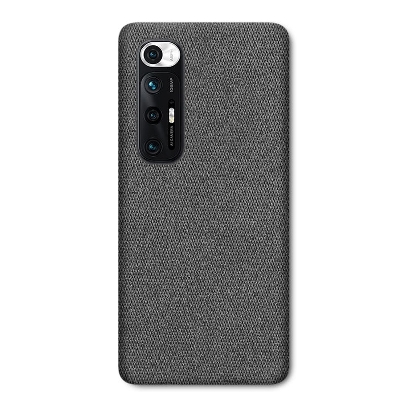 Fabric Xiaomi Case Mobile Phone Cases Sequoia Xiaomi Mi 10S Dark Grey 