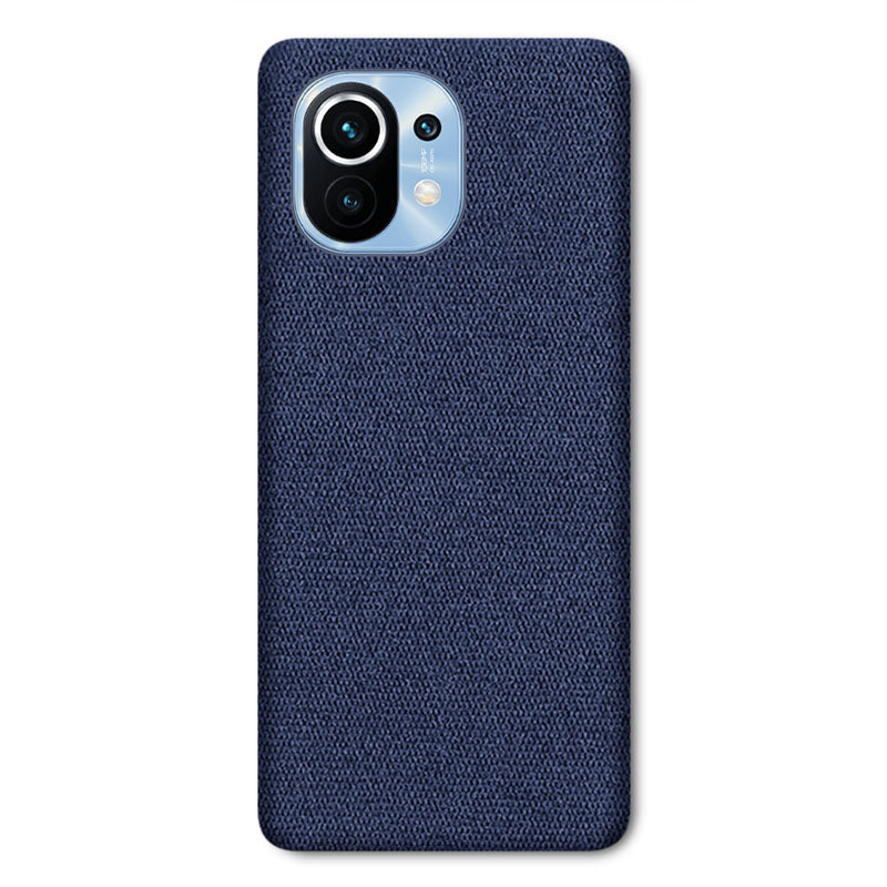 Fabric Xiaomi Case Mobile Phone Cases Sequoia Blue Xiaomi Mi 11 Pro 