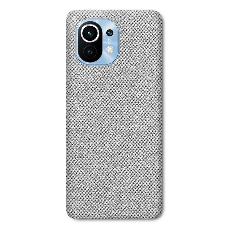 Fabric Xiaomi Case Mobile Phone Cases Sequoia Xiaomi Mi 11 Light Grey 