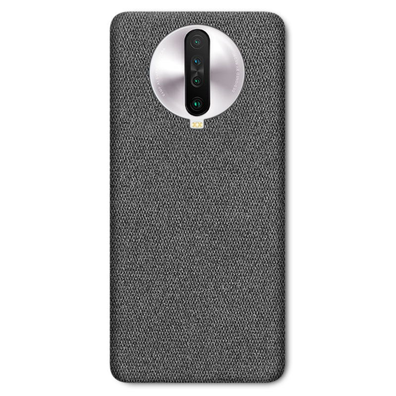 Fabric Xiaomi Case Mobile Phone Cases Sequoia Dark Grey Redmi K30 