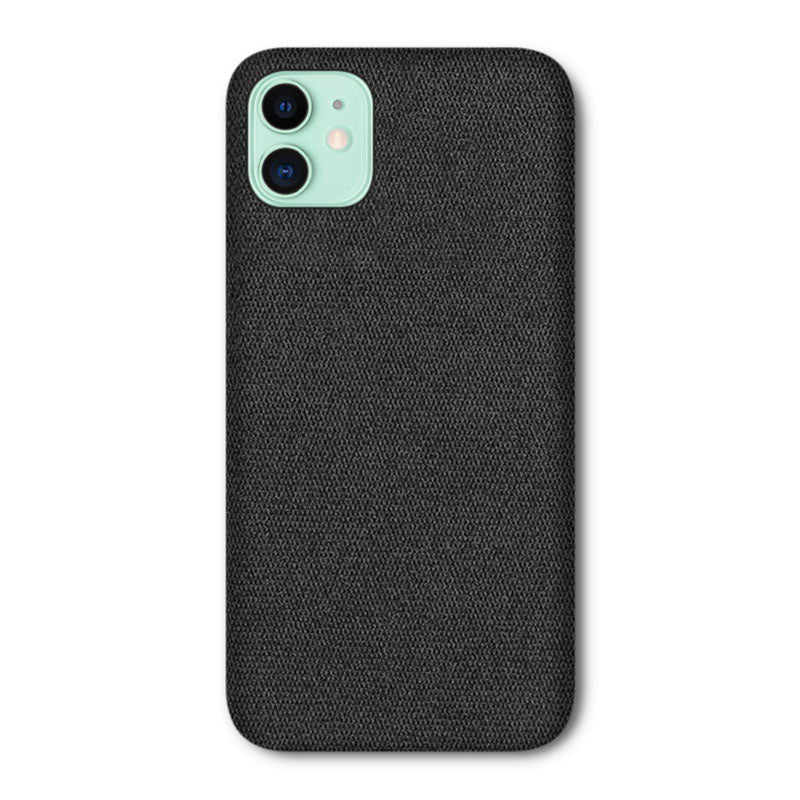 Fabric iPhone Case Mobile Phone Cases Sequoia Black iPhone 11 