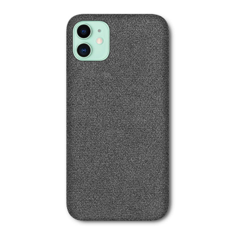 Fabric iPhone Case Mobile Phone Cases Sequoia Dark Grey iPhone 11 