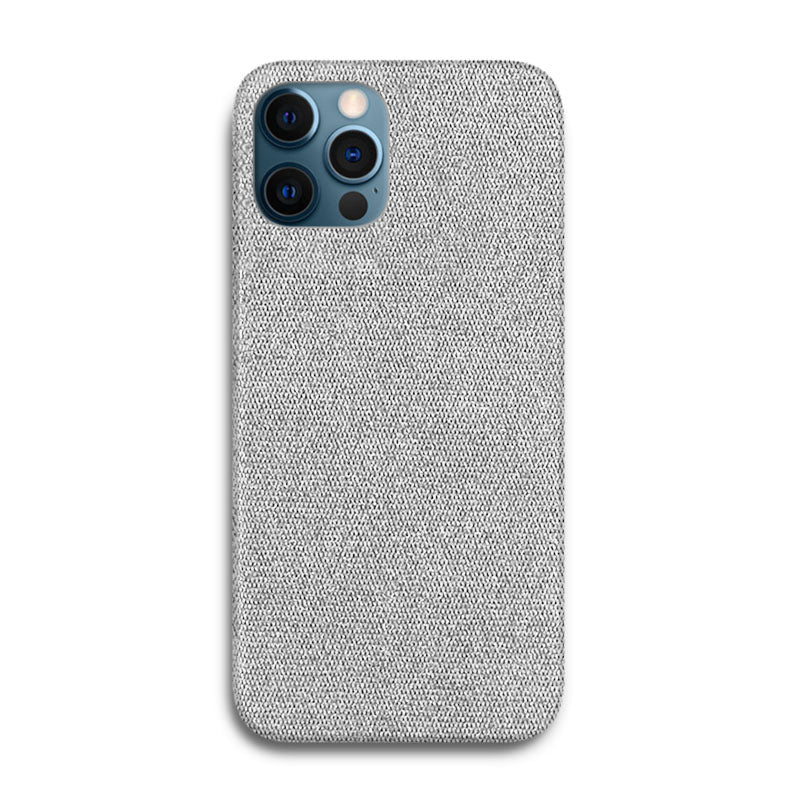 Fabric iPhone Case Mobile Phone Cases Sequoia iPhone 12/12 Pro Light Grey 