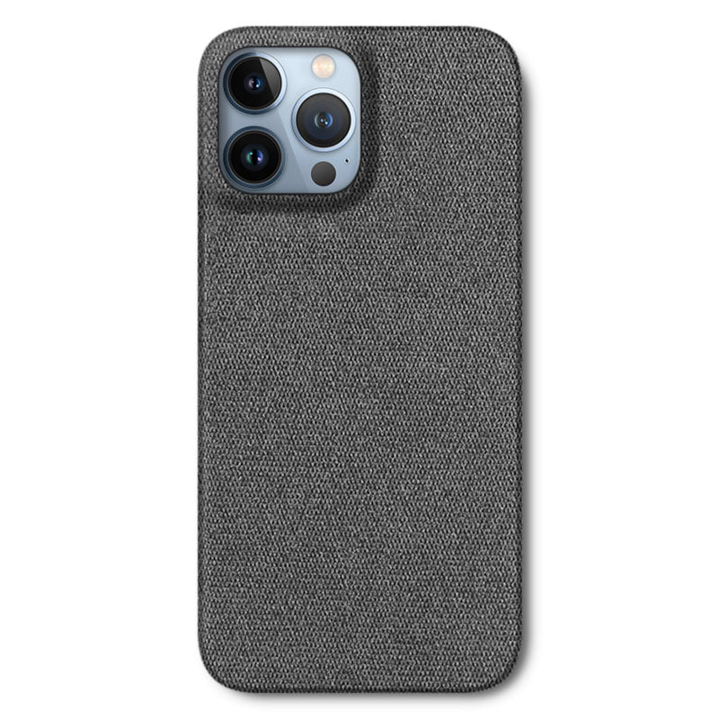 Fabric iPhone Case Mobile Phone Cases Sequoia iPhone 13 Pro Max Dark Grey 