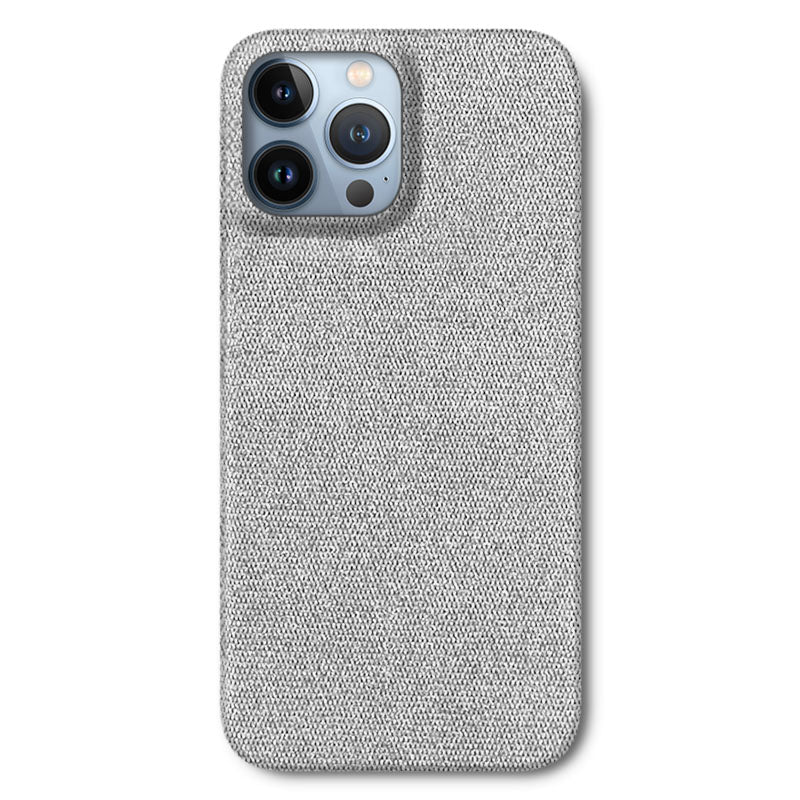 Fabric iPhone Case Mobile Phone Cases Sequoia Light Grey iPhone 13 Pro Max 
