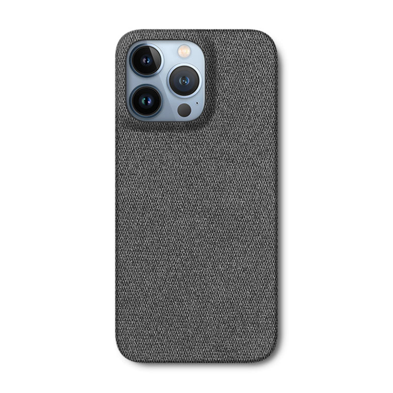 Fabric iPhone Case Mobile Phone Cases Sequoia iPhone 13 Pro Dark Grey 
