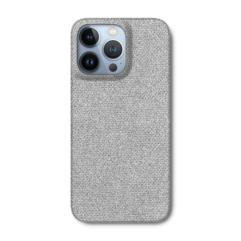 Fabric iPhone Case Mobile Phone Cases Sequoia iPhone 13 Pro Light Grey 