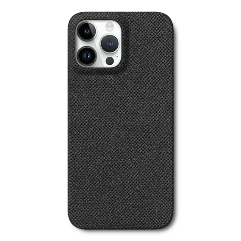 Fabric iPhone Case Mobile Phone Cases Sequoia Black iPhone 14 Pro Max 