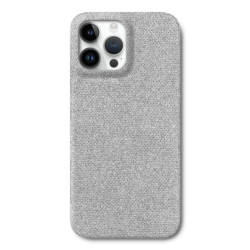Fabric iPhone Case Mobile Phone Cases Sequoia iPhone 14 Pro Max Light Grey 