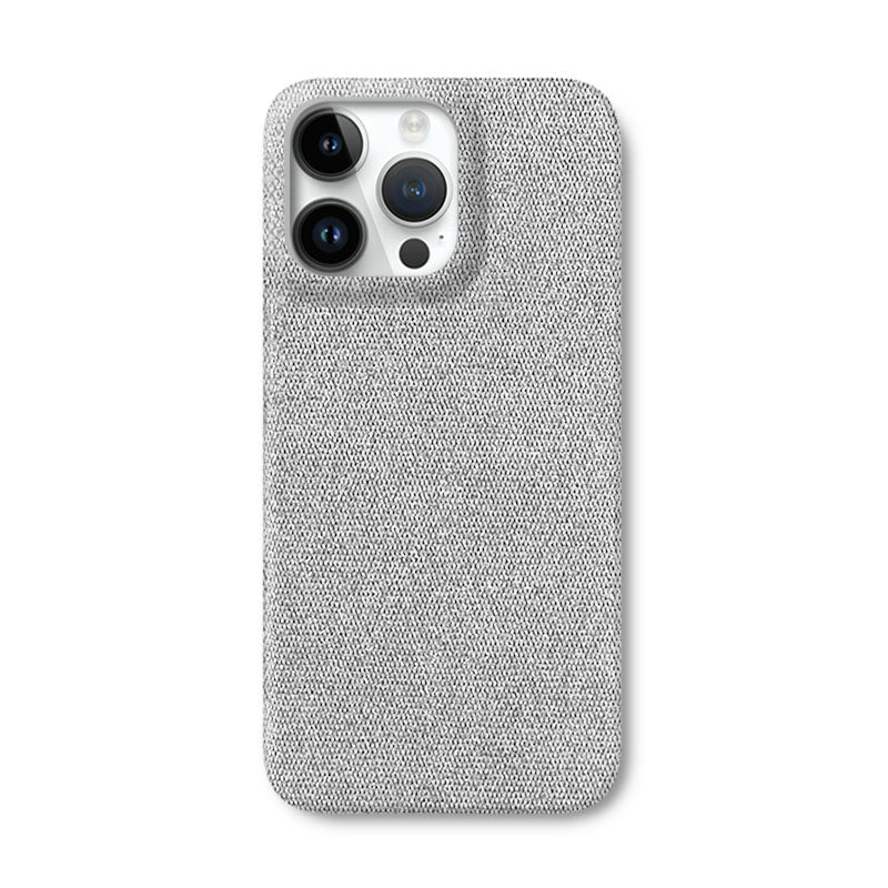 Fabric iPhone Case Mobile Phone Cases Sequoia Light Grey iPhone 14 Pro 