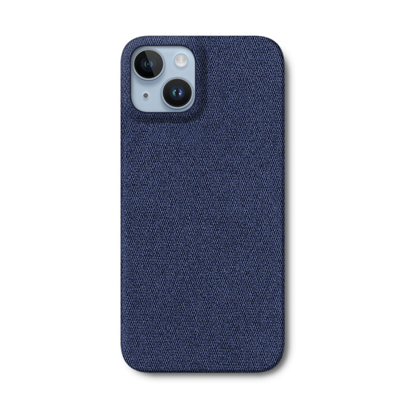 Fabric iPhone Case Mobile Phone Cases Sequoia Blue iPhone 14 