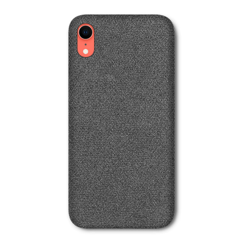 Fabric iPhone Case Mobile Phone Cases Sequoia Dark Grey iPhone XR 