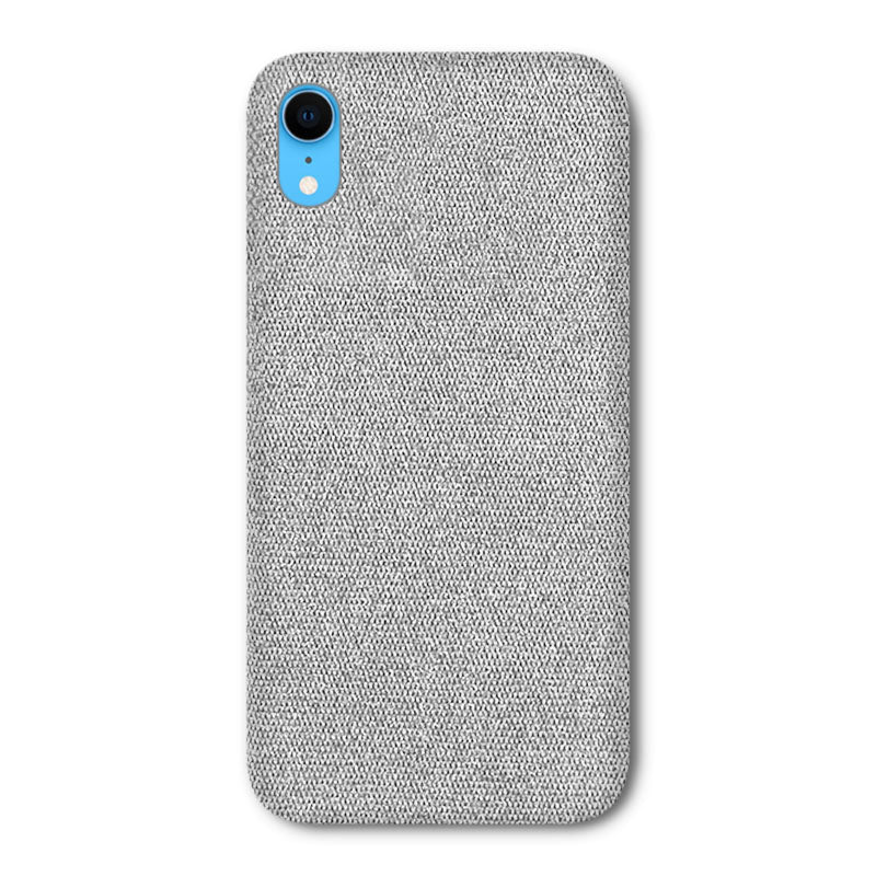 Fabric iPhone Case Mobile Phone Cases Sequoia Light Grey iPhone XR 