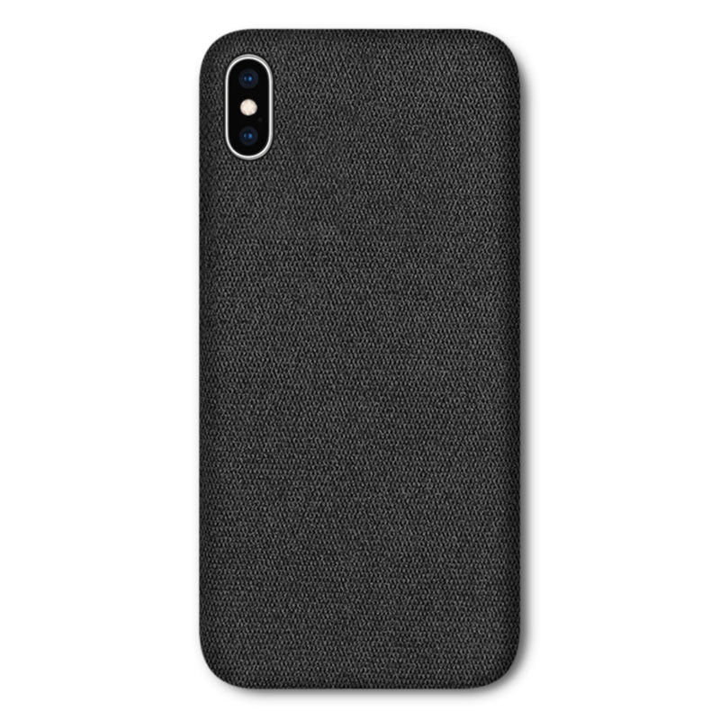 Fabric iPhone Case Mobile Phone Cases Sequoia Black iPhone XS Max 