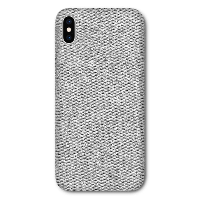 Fabric iPhone Case Mobile Phone Cases Sequoia Light Grey iPhone XS Max 