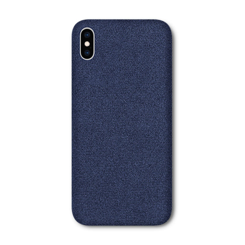 Fabric iPhone Case Mobile Phone Cases Sequoia Blue iPhone XS 