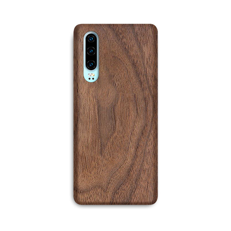 Slim Wood Huawei Phone Case Mobile Phone Cases Komodo Walnut P30 