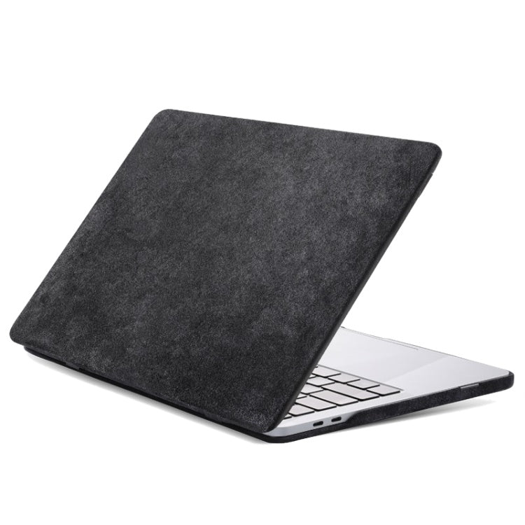 Alcantara MacBook Cover MacBook Cover Saguaro MacBook Pro 13" (2016-2019) Touch Bar Black Alcantara 