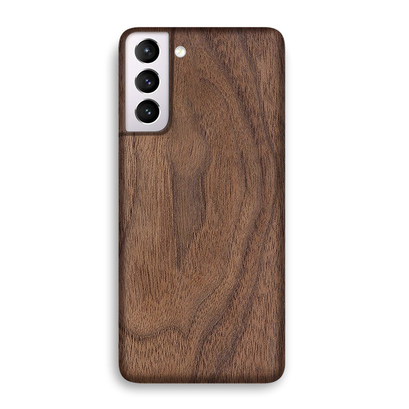 Slim Wood Samsung Case Mobile Phone Cases Komodo Walnut S21 Plus 